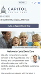 Mobile Screenshot of capitoldentalme.com